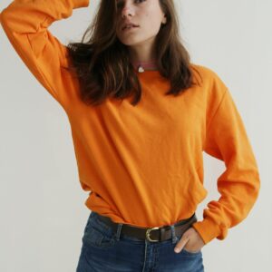 oranje sweater
